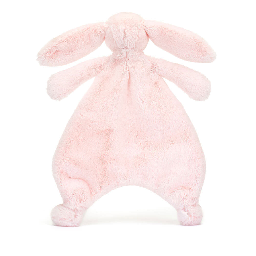 Jellycat Comforter Bashful Pink Bunny 10.6in x 7.9in x 2.8in