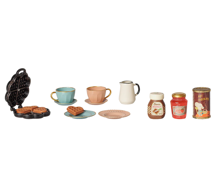 >Maileg Waffle set, Mouse [Expected Receipt Date: Oct 26]