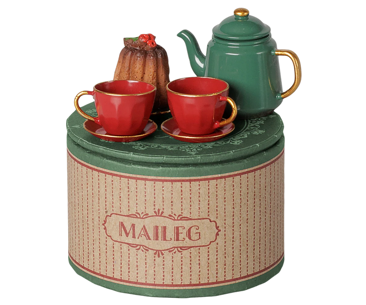 >Maileg Christmas tea party, Mouse - Red/Green [Expected Receipt Date: Nov 26]