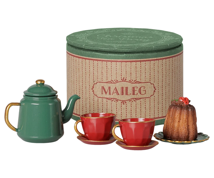 >Maileg Christmas tea party, Mouse - Red/Green [Expected Receipt Date: Nov 26]