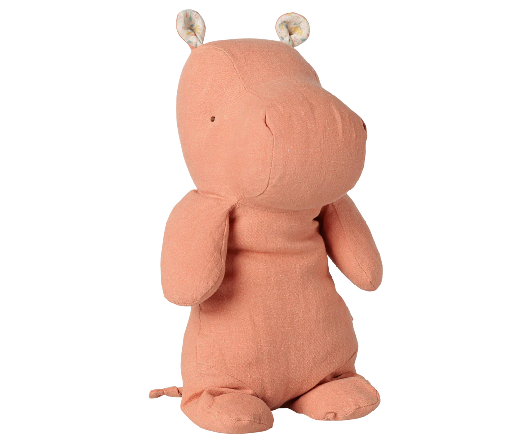 >Maileg Safari friends, Hippo, Small - Dusty coral [Expected Receipt Date: Nov 26]