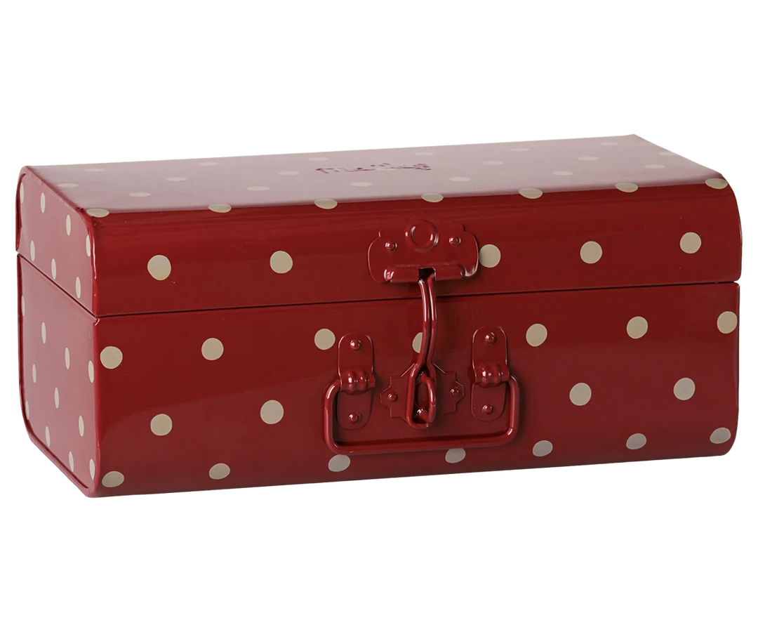 >Maileg Storage suitcase, Small - Red w. tray [Expected Receipt Date: Nov 26]