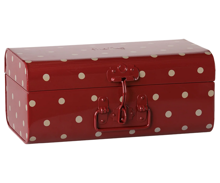 >Maileg Storage suitcase, Small - Red w. tray [Expected Receipt Date: Nov 26]