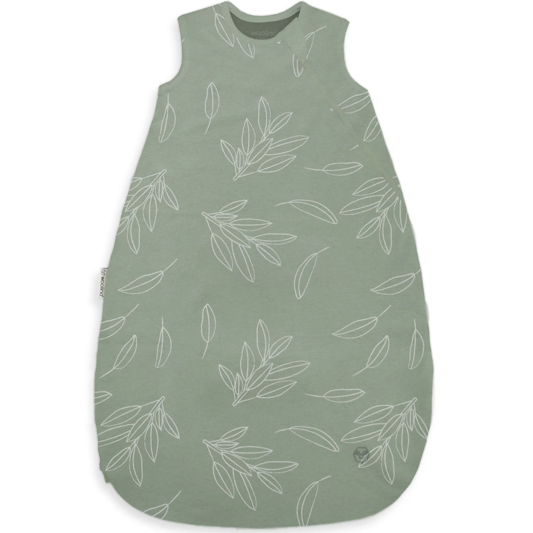 >Woolino 4 Season CLASSIC Merino Wool &amp; Organic Cotton Baby Sleep Bag - Sage