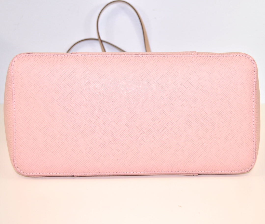 FURLA Saffiano Leather Shoulder Bag - Pink