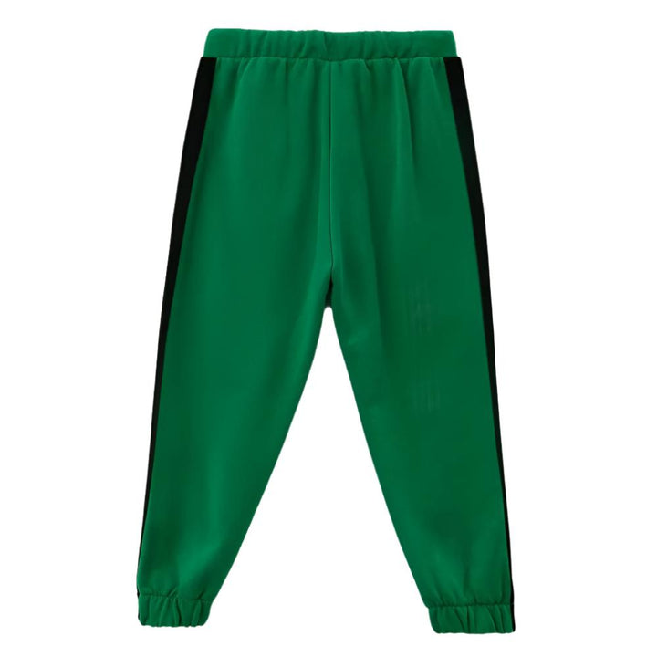 Imperial Kids Tape Detail Pullover Jog Sweatpants in Green