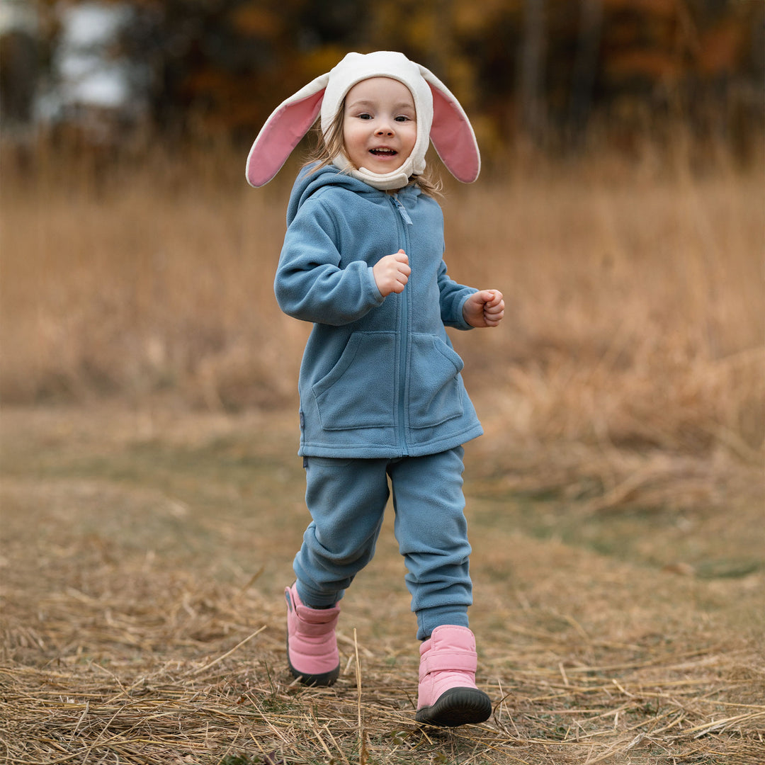 >Jan &amp; Jul Kids Fleece Pants - Stormy Blue