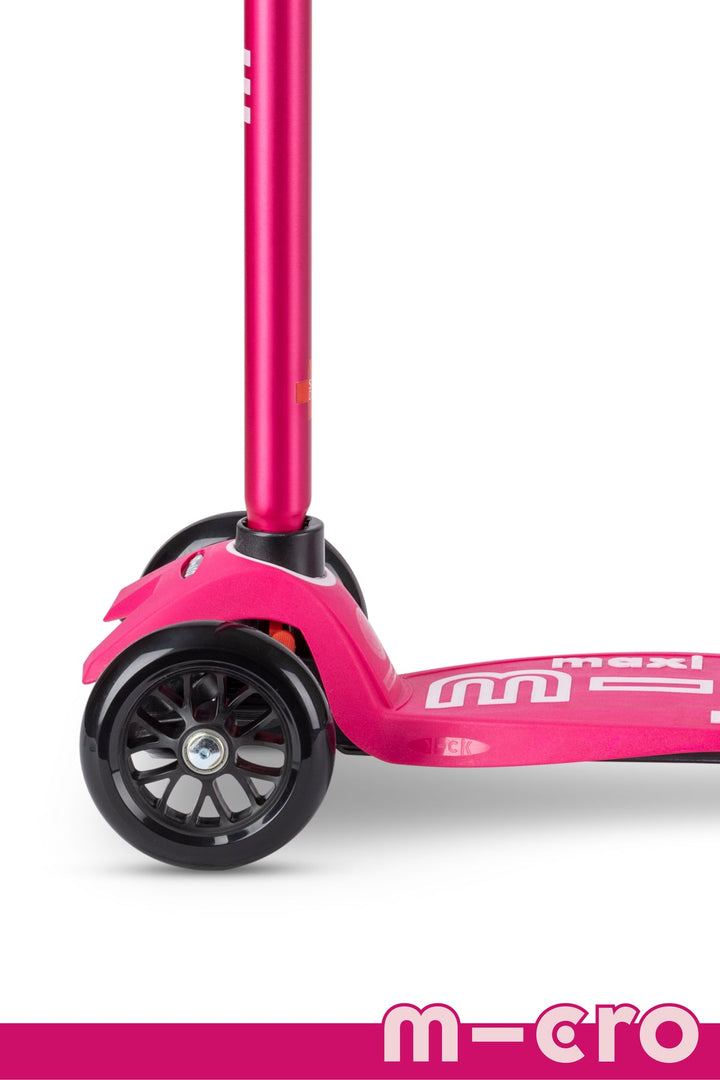 Micro Kids Maxi Deluxe LED Scooter - Pink [Age 5-12]