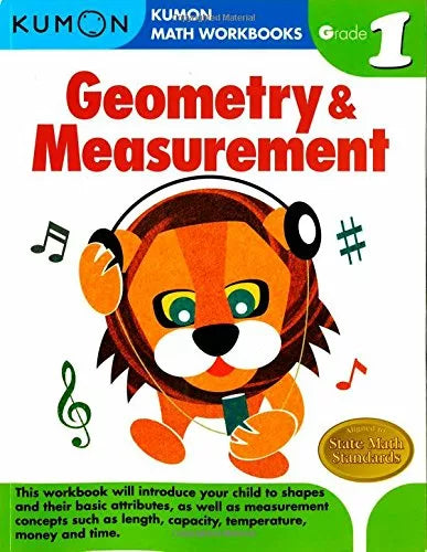 >KUMON Grade 1 Geometry & Measurement Age 6-8