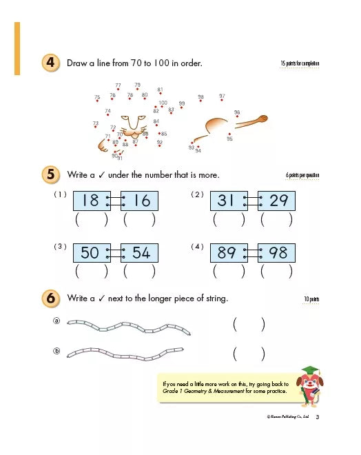 >KUMON Grade 2 Geometry & Measurement - Age 6-8