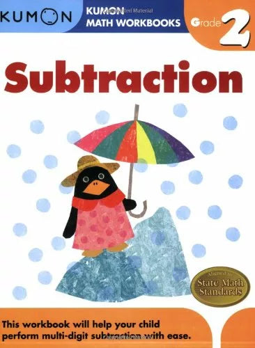 >KUMON Grade 2 Subtraction - Age 6-8