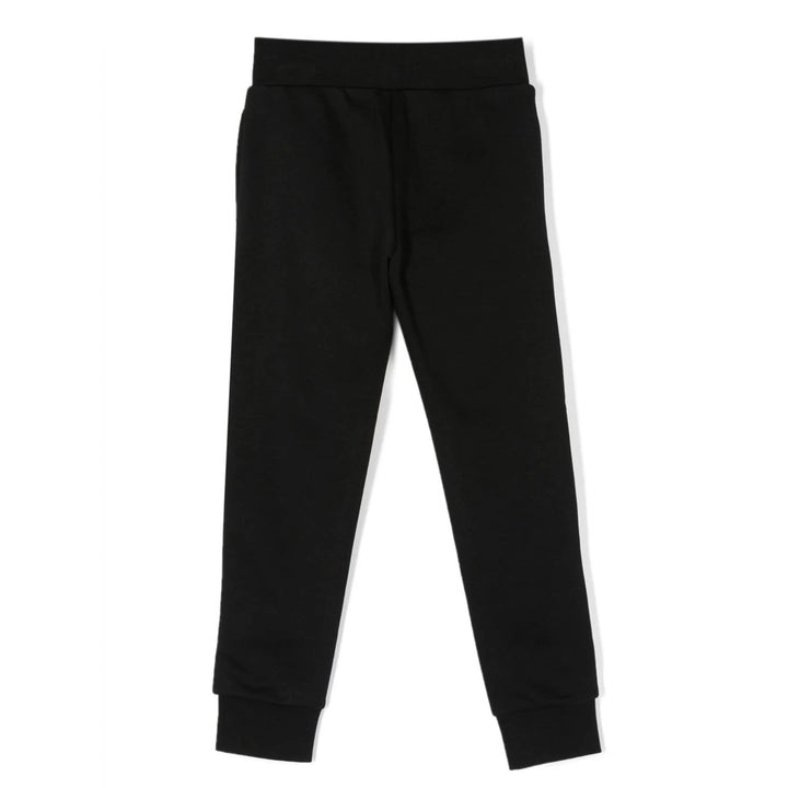 DKNY Kids Logo-Print Track Joggers Pants in Jet Black