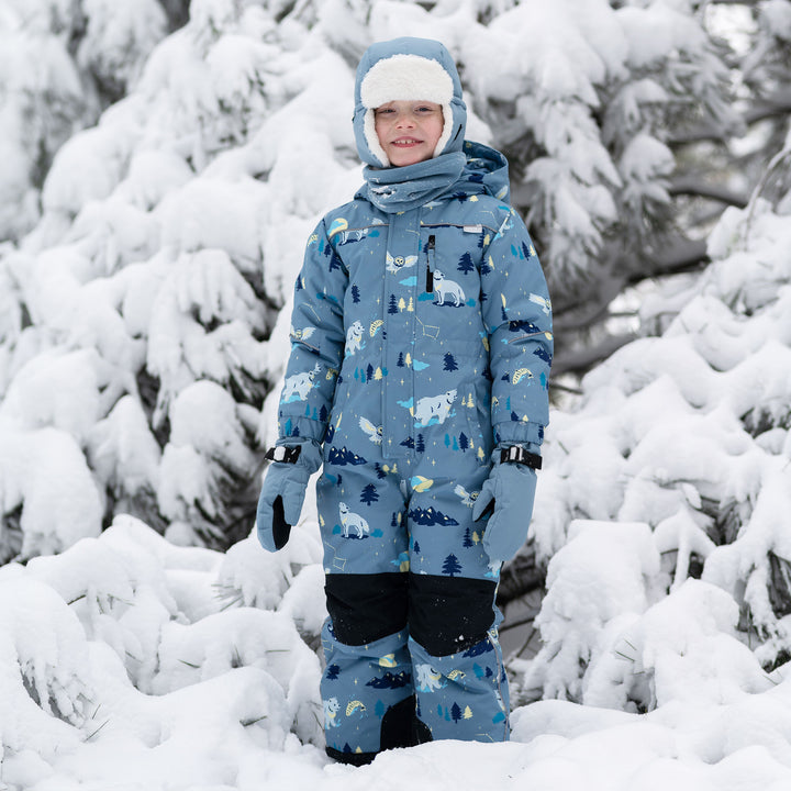 >Jan &amp; Jul Kids Toasty-Dry Trapper Winter Hats - Dusty Blue