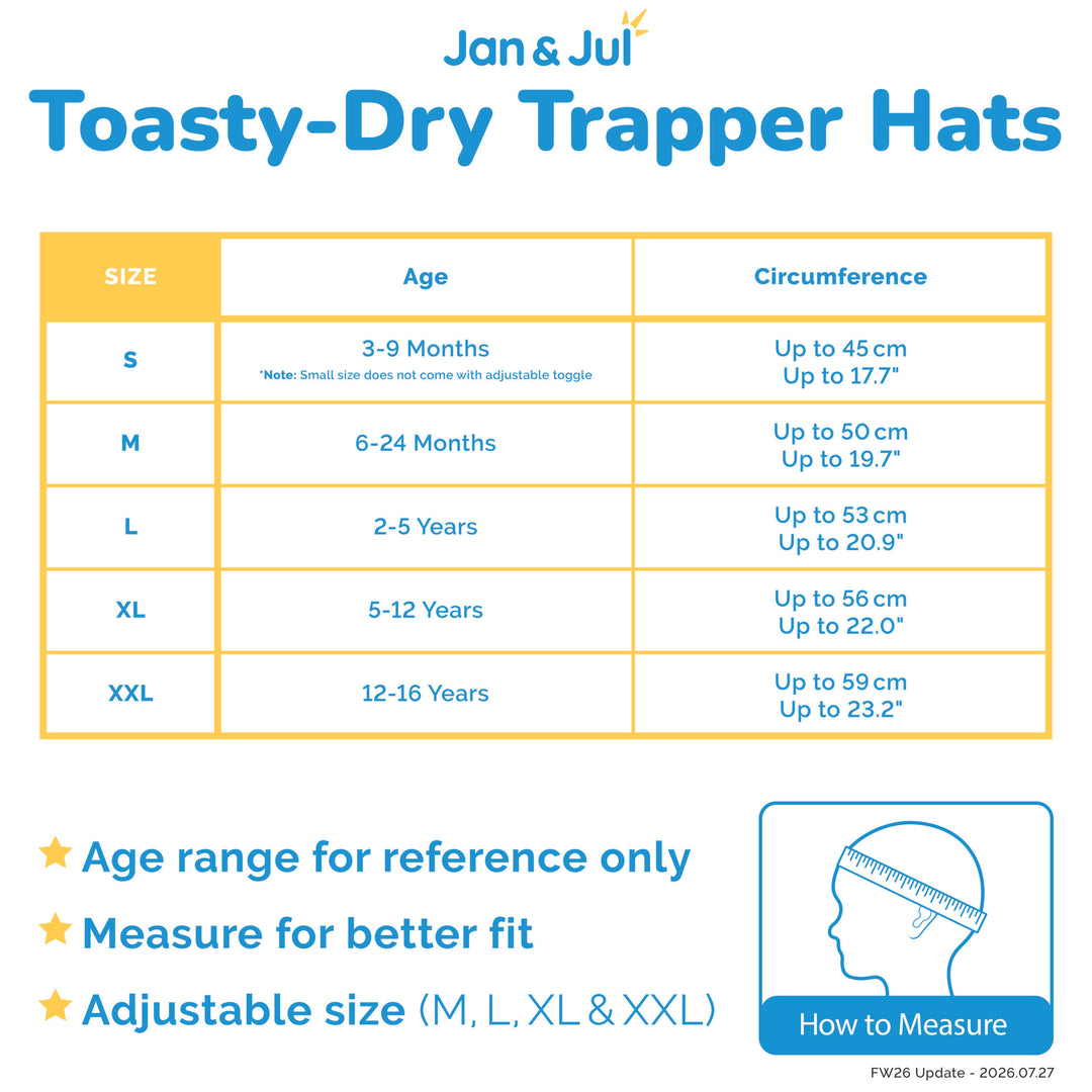 >Jan & Jul Kids Toasty-Dry Trapper Hat - Dusty Pink