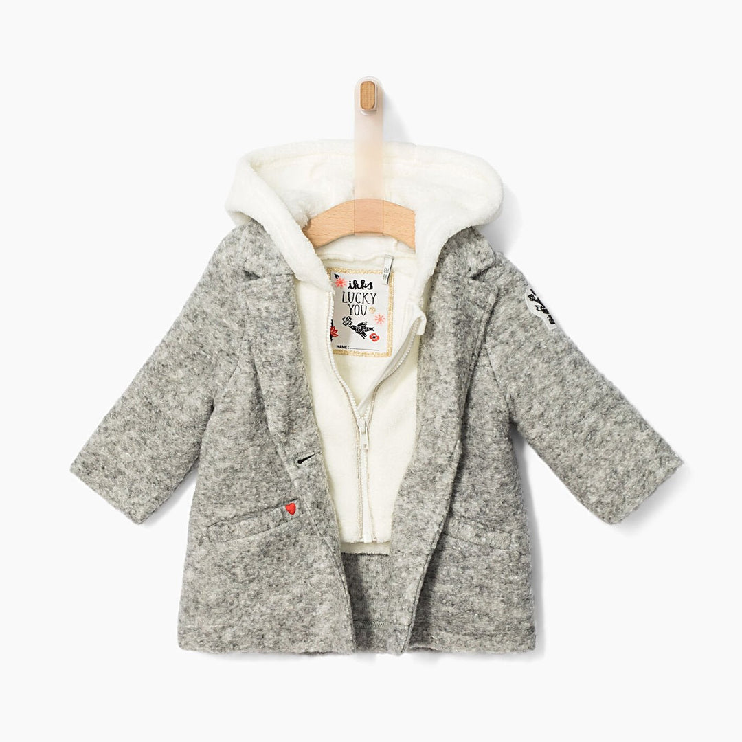 IKKS Baby ABRIGO Jacket with Hood - 3M