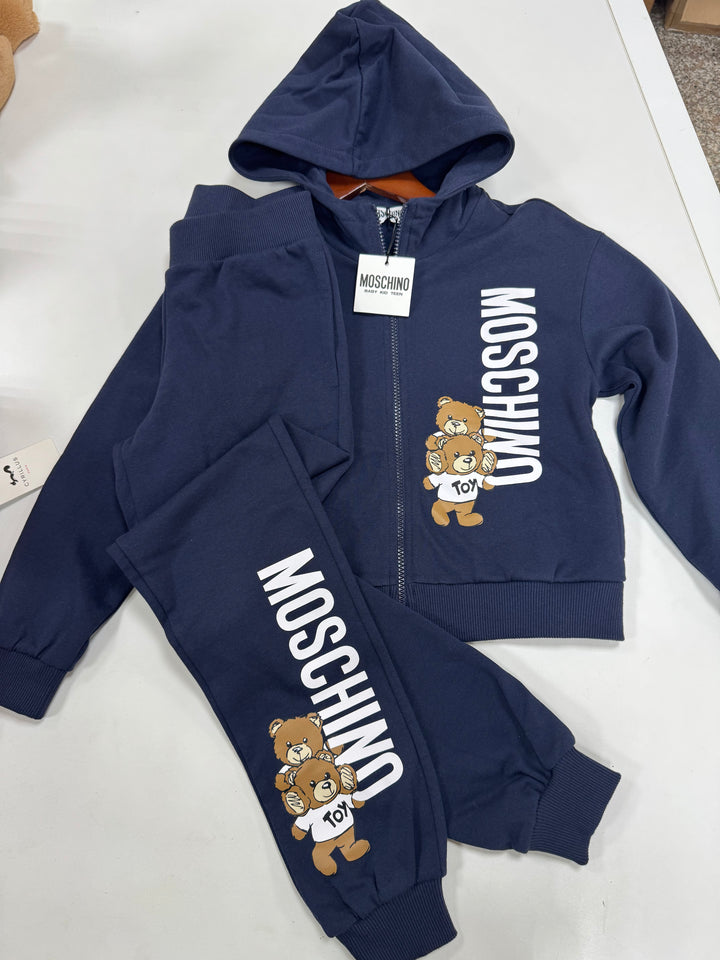 Moschino Kids Teddy Bear Jersey sweatshirt & sweatpants - 8Y
