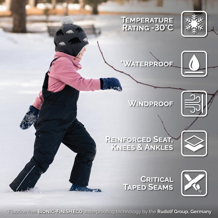 >Jan &amp; Jul Kids Snow Overalls - Cinnamon
