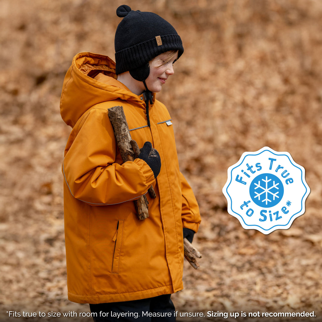 >Jan &amp; Jul Kids Ski Jacket - Cinnamon