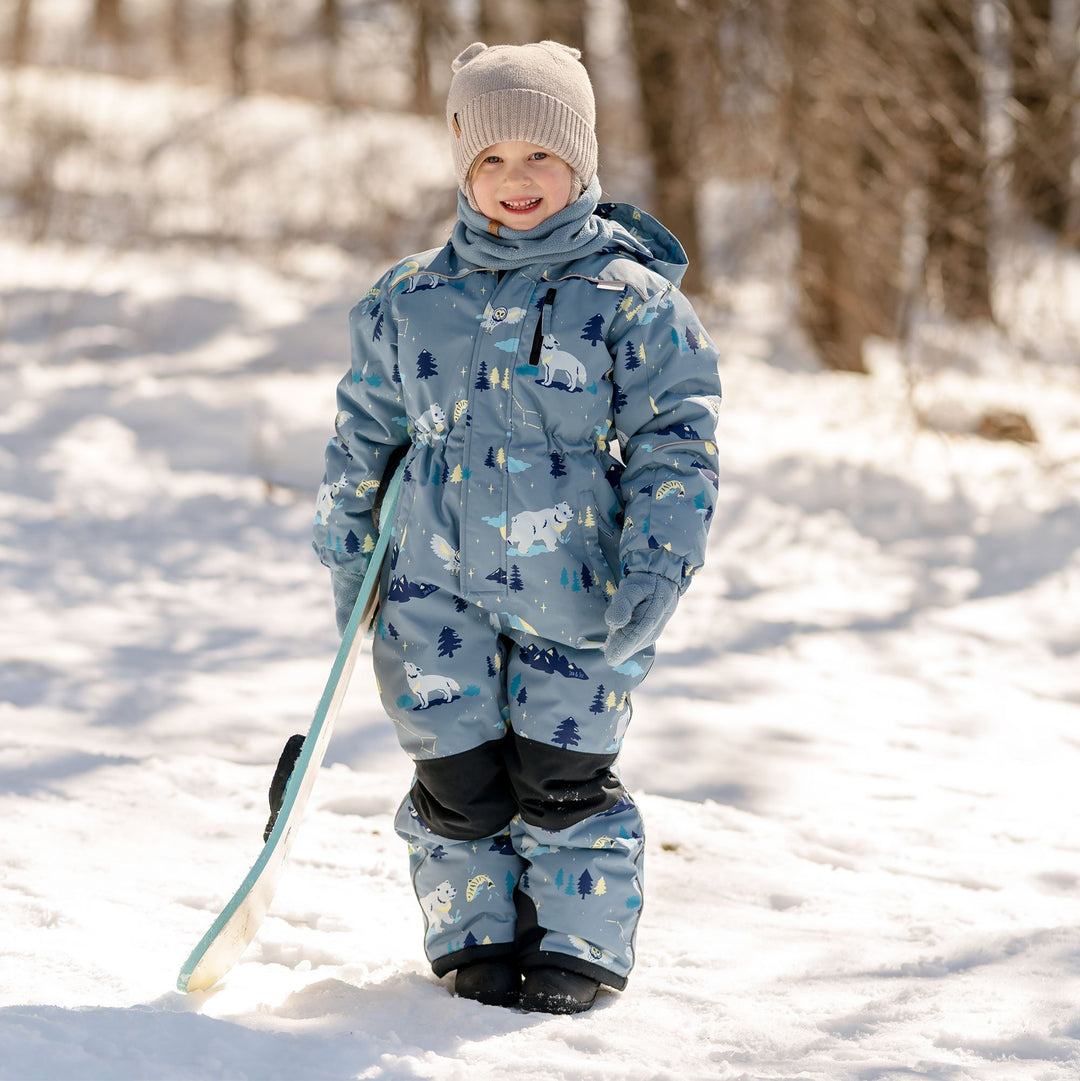 >Jan &amp; Jul Kids Waterproof Snowsuit - Wolf and Bear