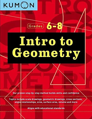 >KUMON Grade 6-8 Intro to Geometry Age 12-14