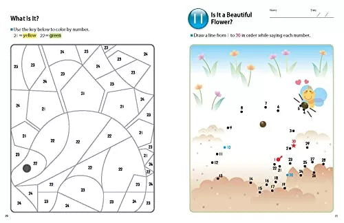 >KUMON Grade  PreK-K My Book of Number Games 1-100 - Age 3-5
