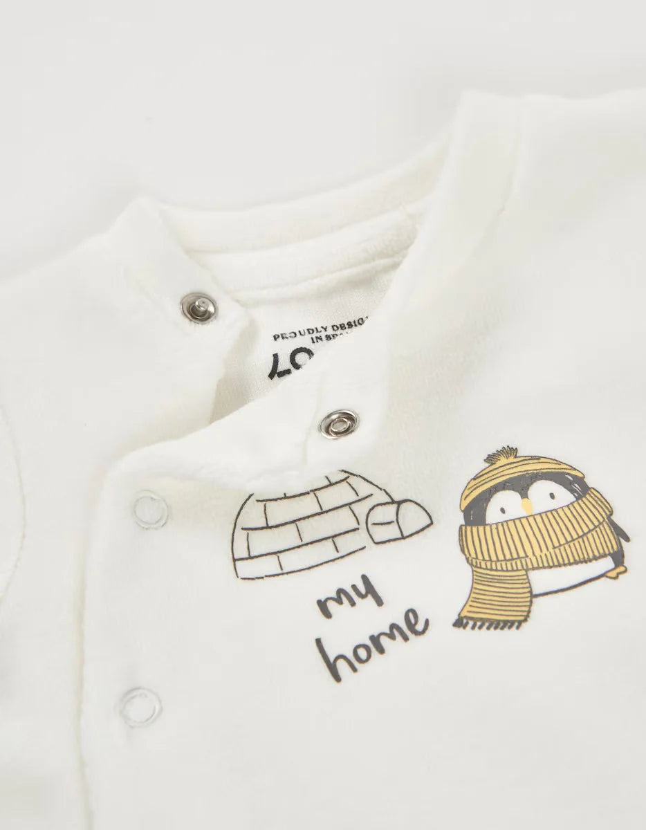 Losan Baby PENGUIN Shirt and Pants Set - Newborn