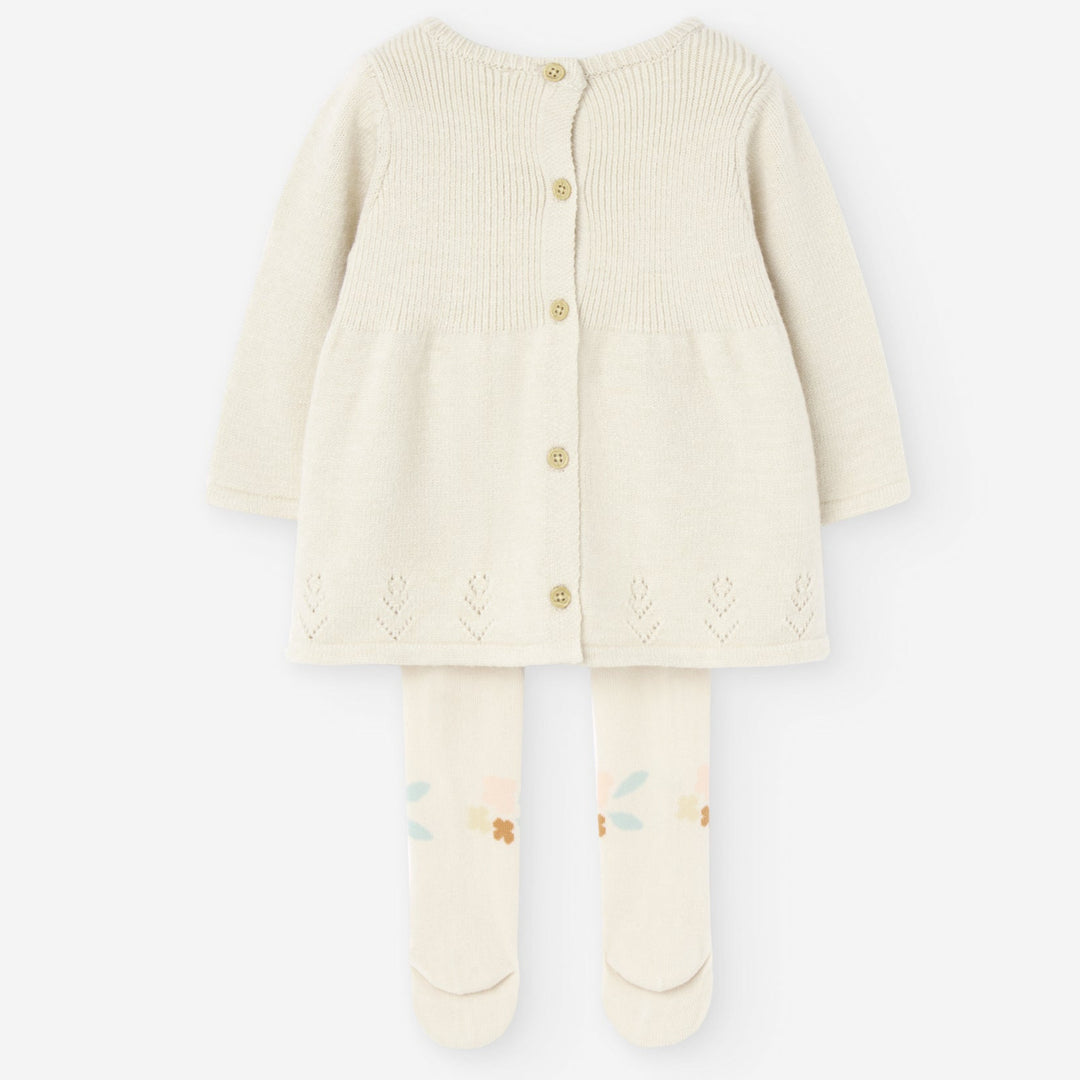 Losan Kids Baby Girl Sweater Dress - Newborn