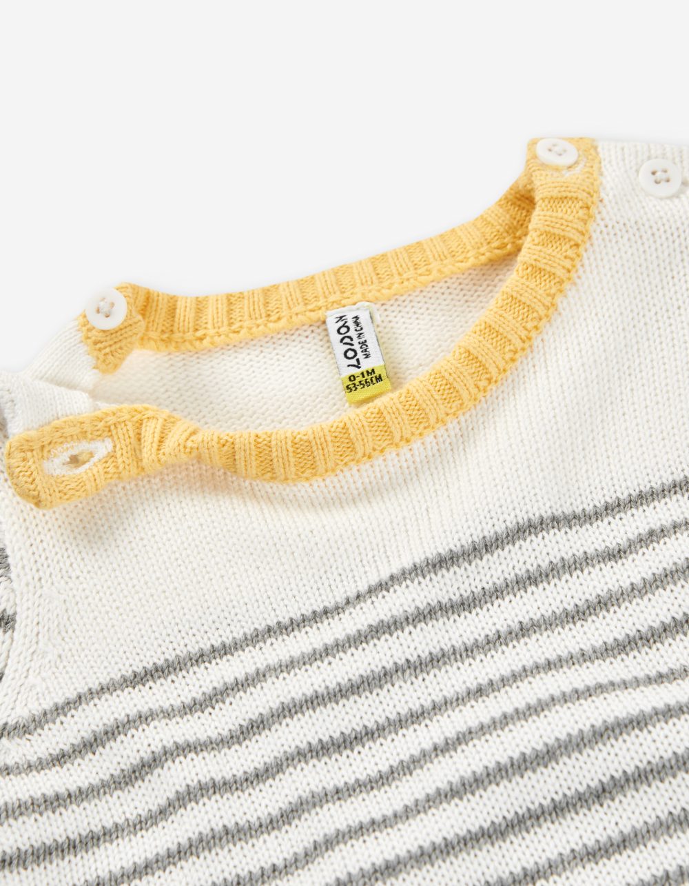 Losan Baby PENGUIN Sweater Dress and Tights - Ecru - Newborn