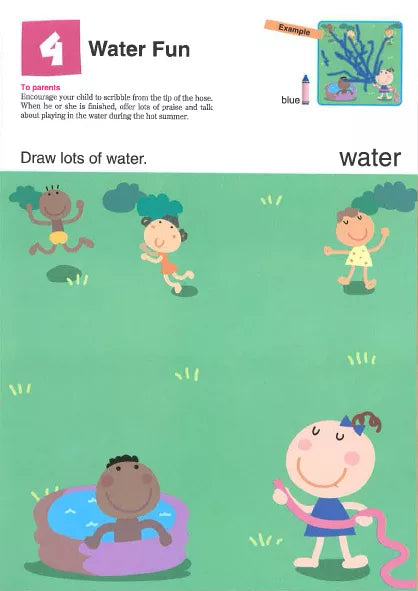 >KUMON Grade  PreK-1 Let's Color - Age 2-6