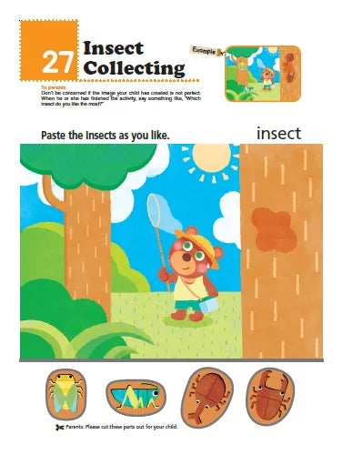 >KUMON Grade  PreK-1 Let’s Sticker & Paste! Amazing Animals - Age 2-6