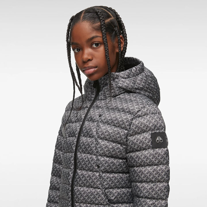 Moose Knuckles Kids Air Down Jacket - Grey Mono
