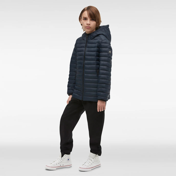 Moose Knuckles Kids Air Down Jacket - Navy