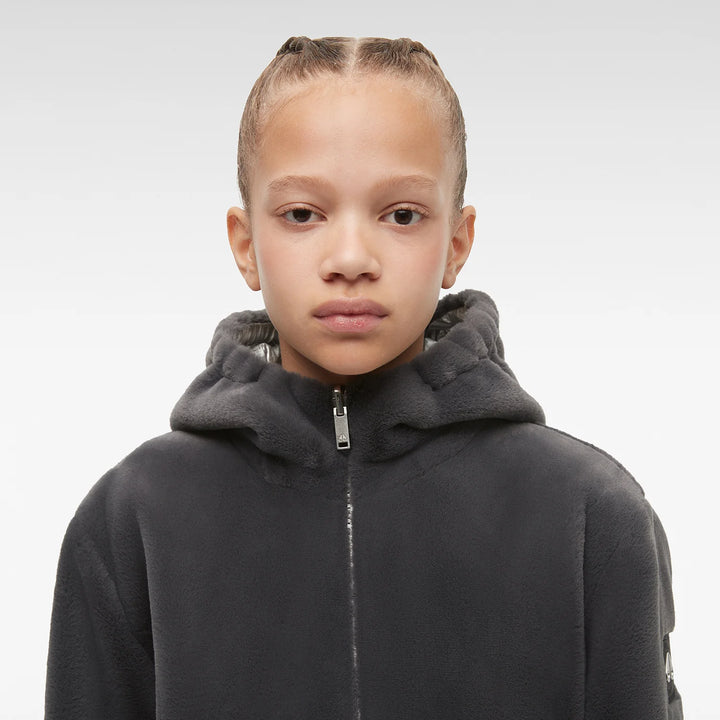 Moose Knuckles Kids Simcoe Reversible Bunny Jacket - Metallic Silver