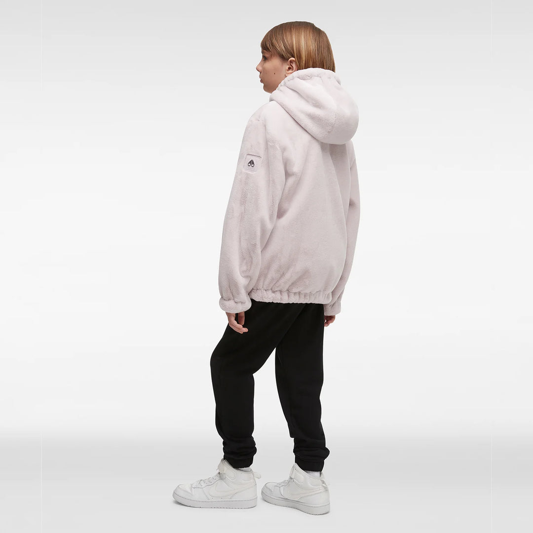 Moose Knuckles Kids Simcoe Reversible Bunny Jacket - Pale Pink