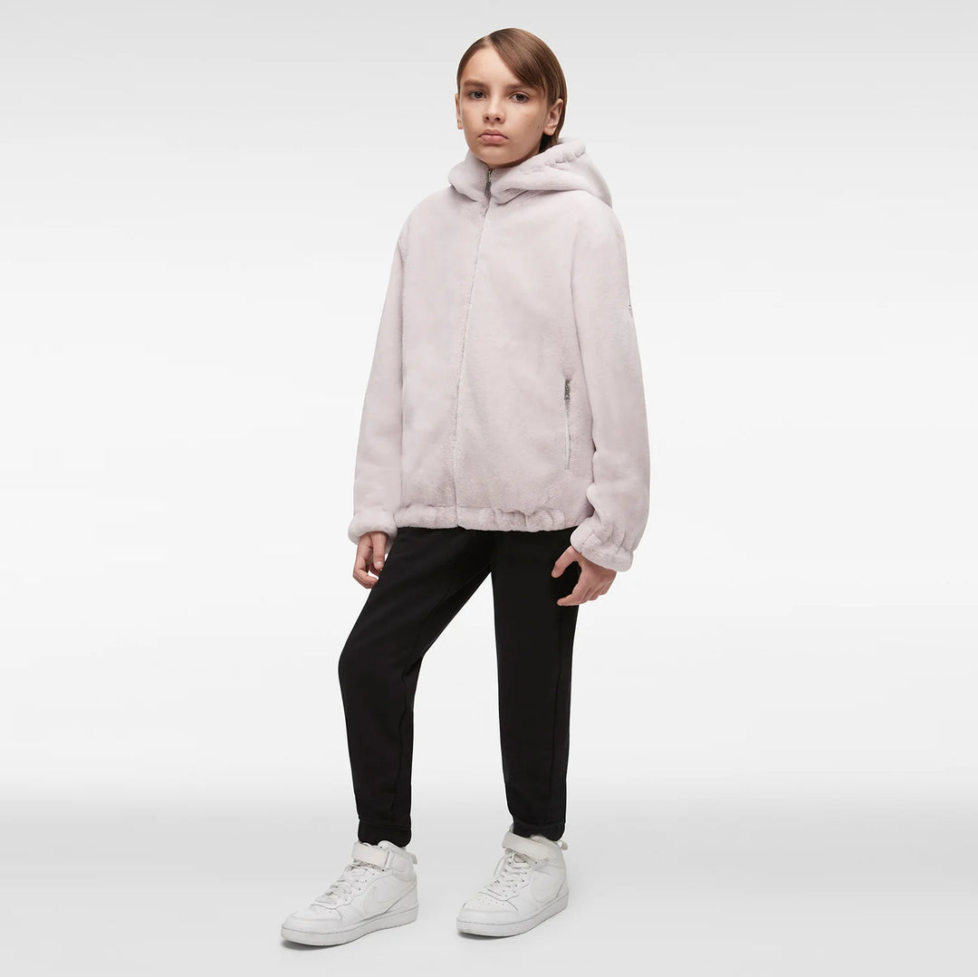 Moose Knuckles Kids Simcoe Reversible Bunny Jacket - Pale Pink