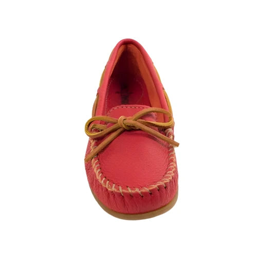 Minnetonka Moccasins Women's Moosehide Leather Shoes [Displayed Items, Never Worn]