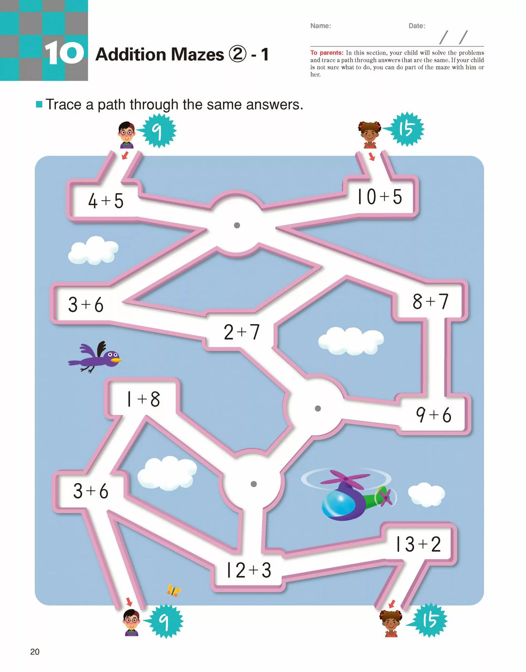 >KUMON Grade 1-2 Math Games Age 6-8