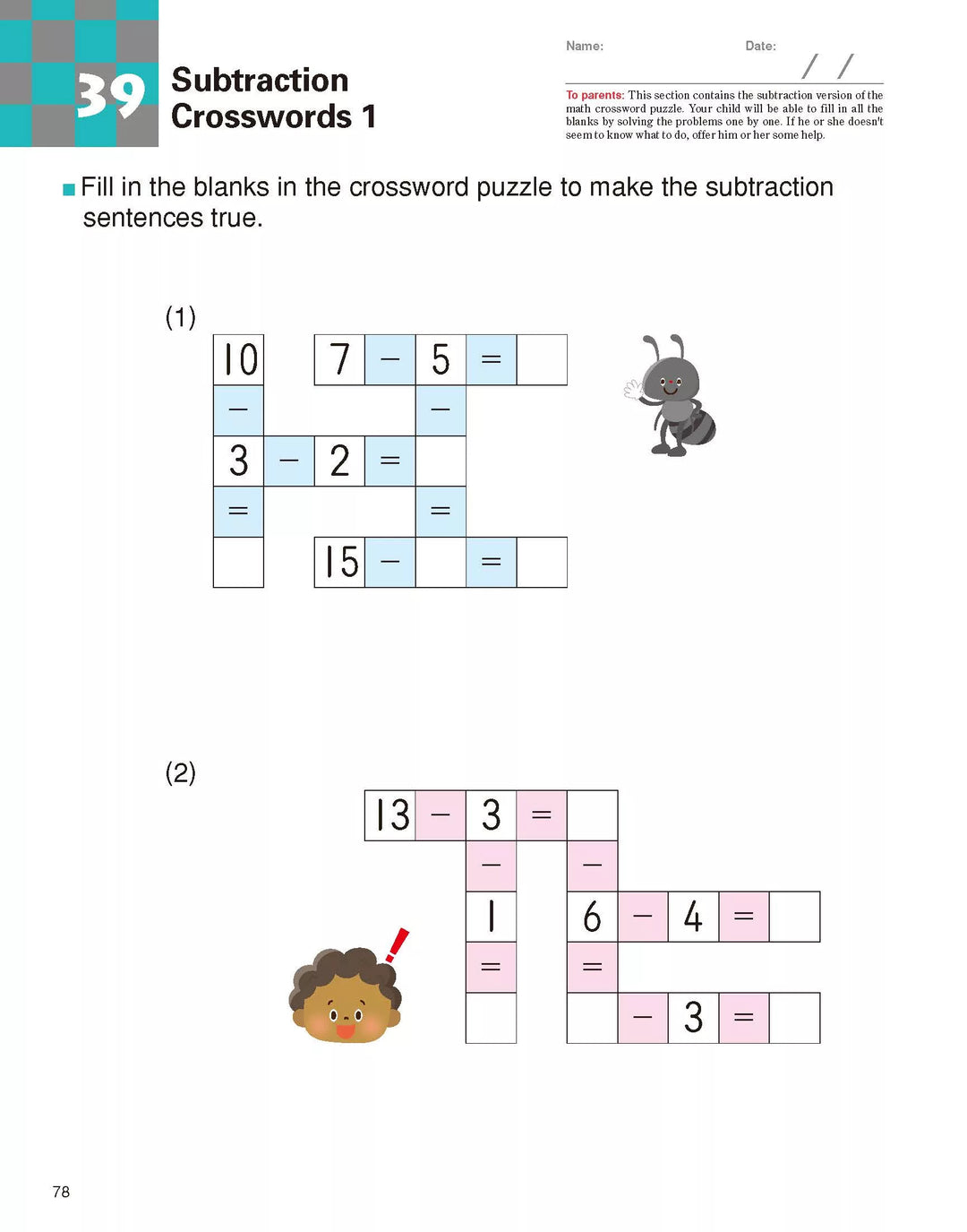 >KUMON Grade 1-2 Math Games Age 6-8