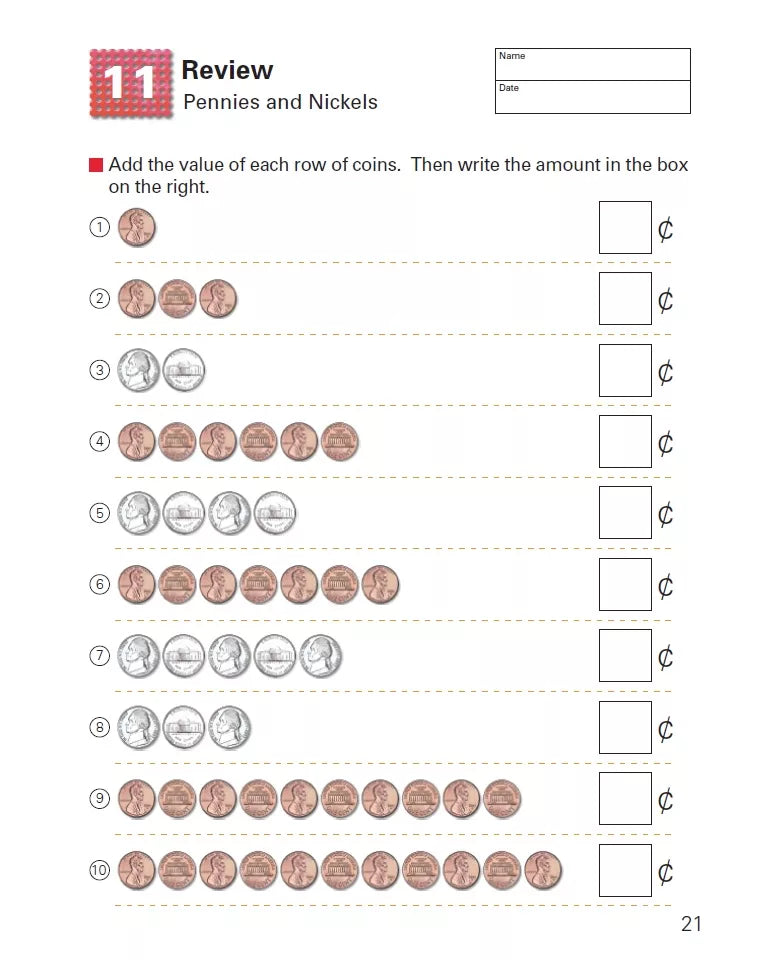 >KUMON Grade 1-2 My First Book Of Money: Counting Coins Age 6-8