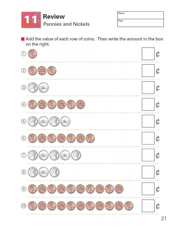 >KUMON Grade 1-2 My First Book Of Money: Counting Coins Age 6-8