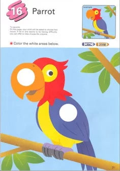 >KUMON Grade  PreK My Book Of Coloring Age 2-4