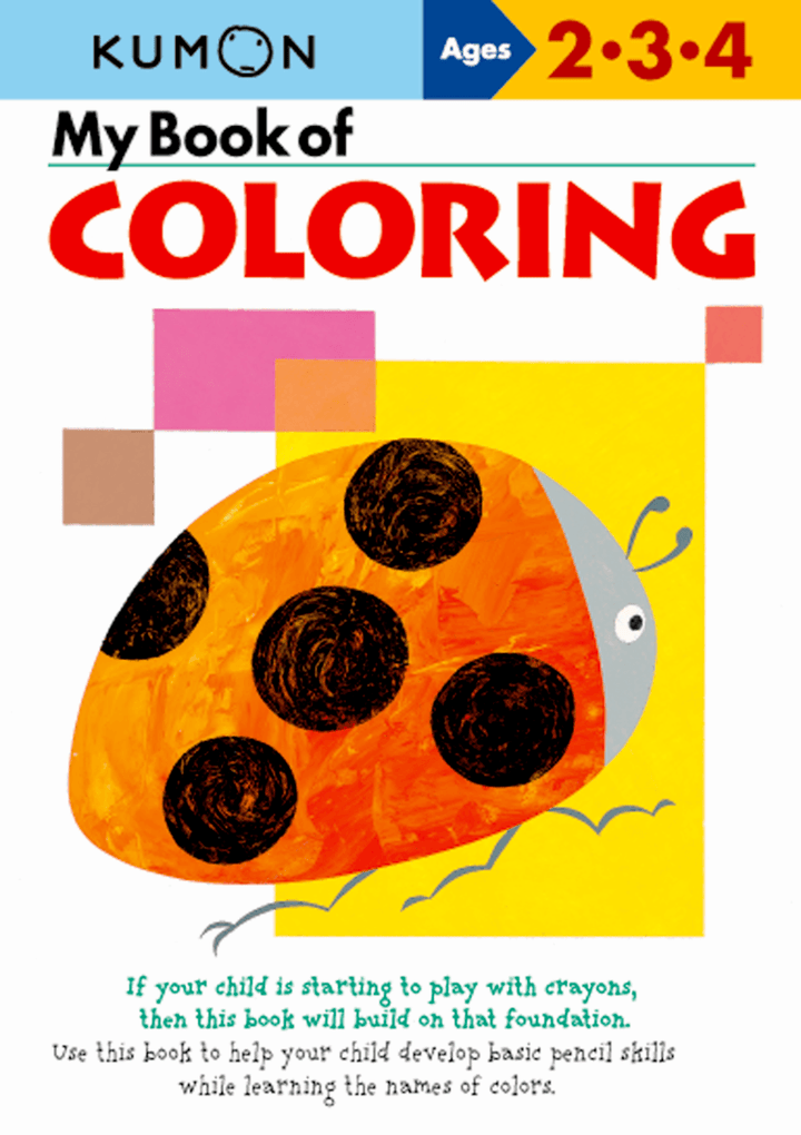 >KUMON Grade  PreK My Book Of Coloring Age 2-4