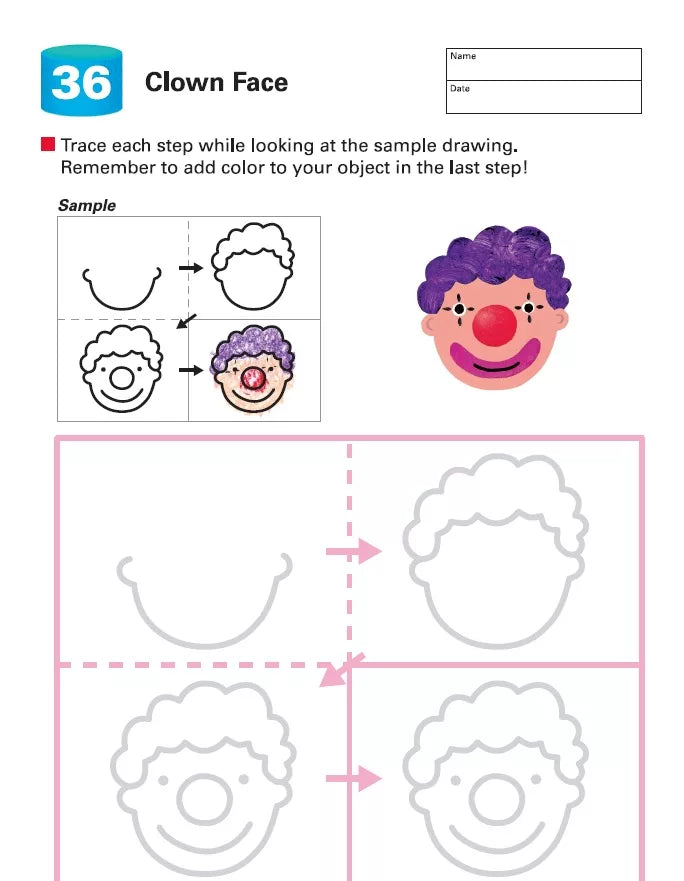 >KUMON Grade  PreK-K My First Book of Drawing Age 3-5