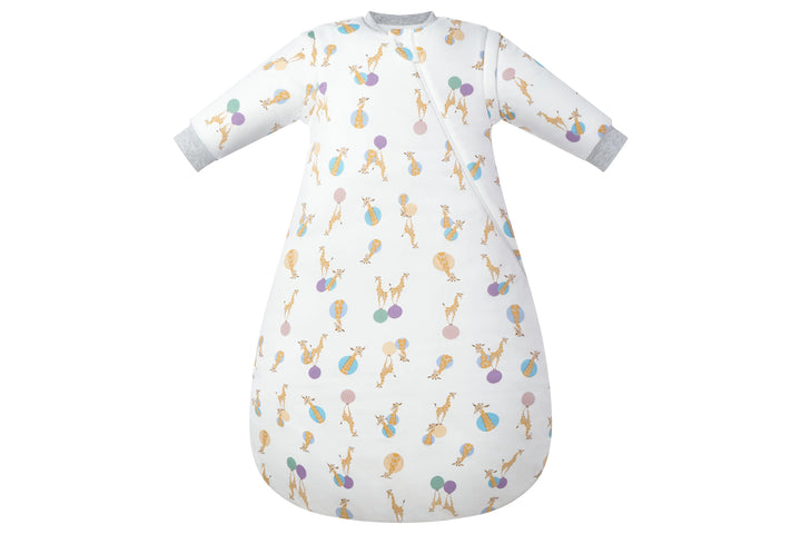 Nest Designs Kids/Baby 3.5 TOG Organic Cotton Long Sleeve Sleep Bag - Giraffe Shapes