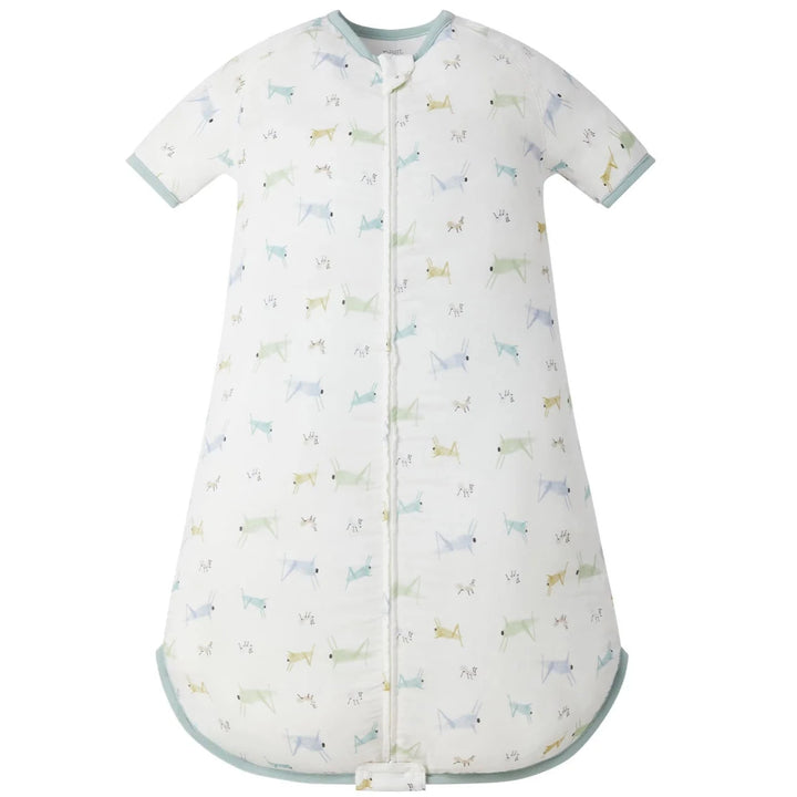 Nest Designs Baby 0.25 TOG Bamboo Silk Short Sleeve Sleep Bag - The Ant & The Grasshopper