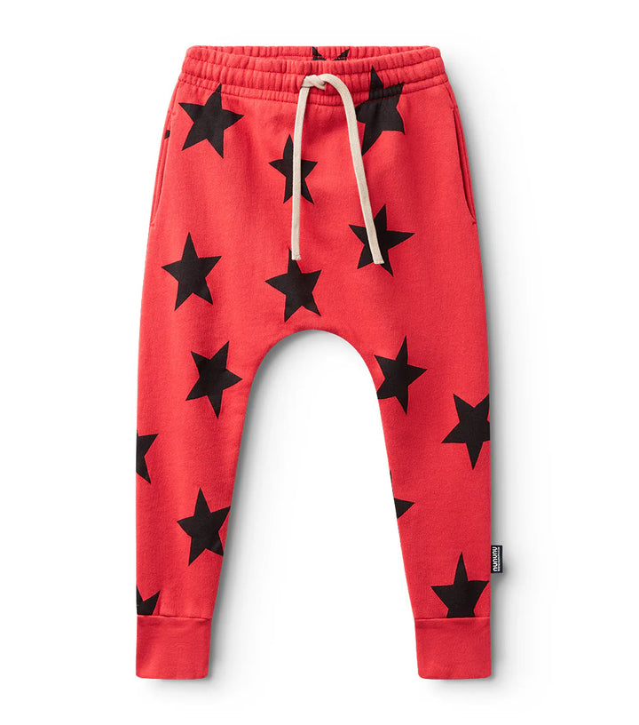 Nununu Kids STAR BAGGY Pants - Smokey Red