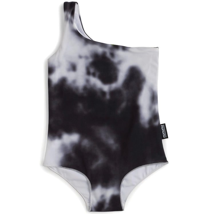 Nununu Kids Girl ONE STRAP SWIMSUIT - TIE DYE - 11Y