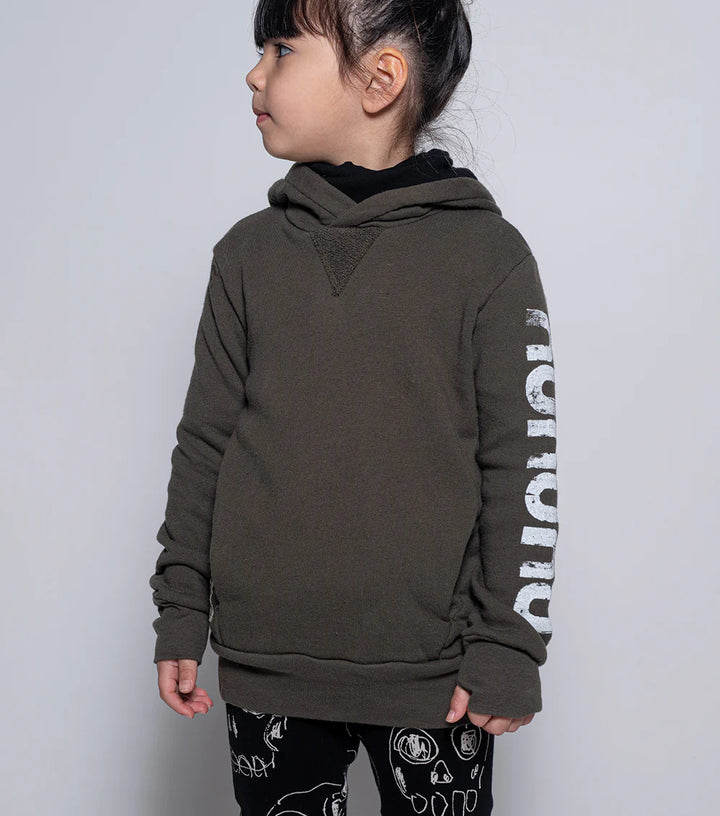 Nununu Kids NINJA HOODIE - OLIVE