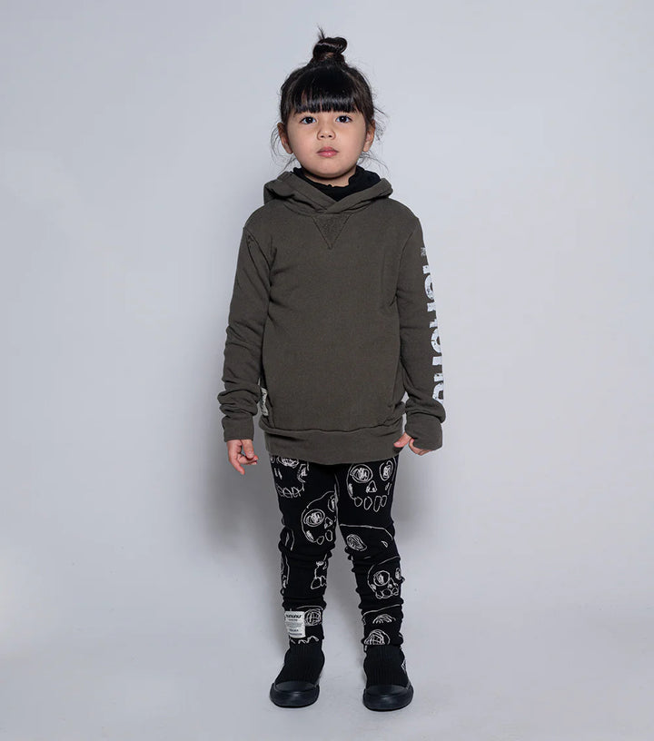 Nununu Kids NINJA HOODIE - OLIVE