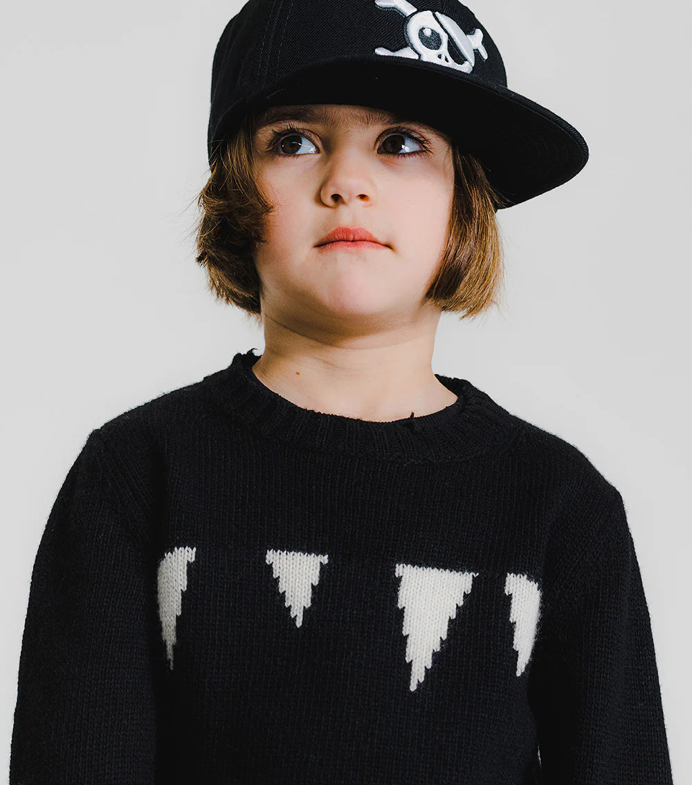 Nununu Kids LOGO BASEBALL CAP - Black - One Size